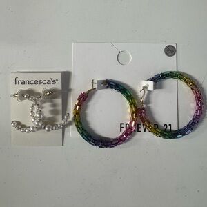 Fun Earrings, set of 2